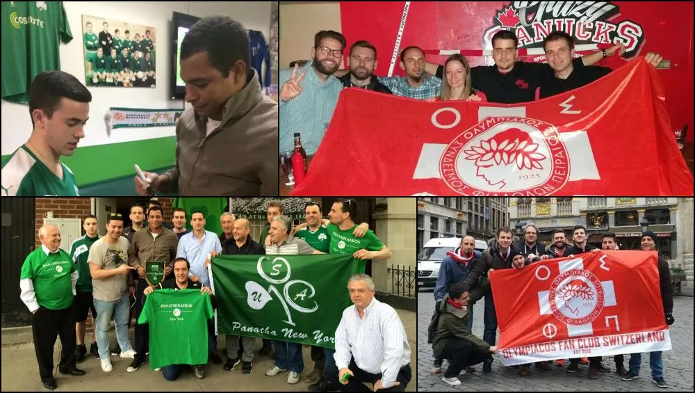 Το αιώνιο ντέρμπι μέσα από τα μάτια των Ελλήνων μεταναστών