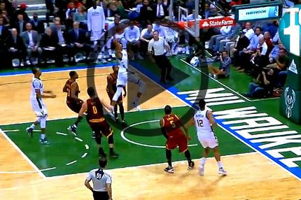 Στην κορυφή του TOP-10 με coast-to-coast κάρφωμα ο Αντετοκούνμπο!