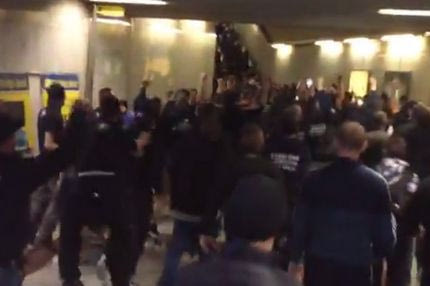 VIDEO: Στα… κατάμαυρα οι φανατικοί της Βοσνίας