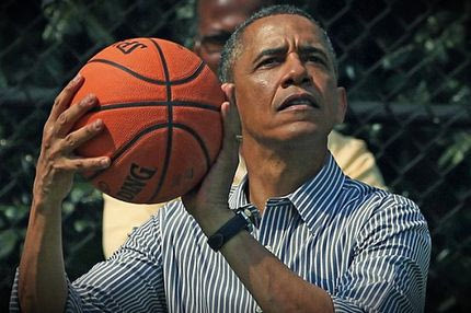Η σχέση του Μπαράκ Ομπάμα με το μπάσκετ είναι σχεδόν ερωτική