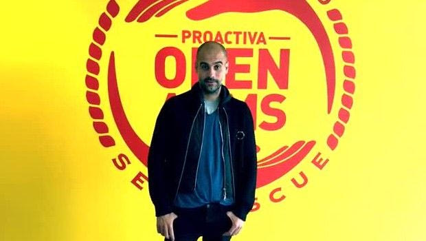 Ο Γκουαρδιόλα πρωταγωνιστής σε video για τους πρόσφυγες