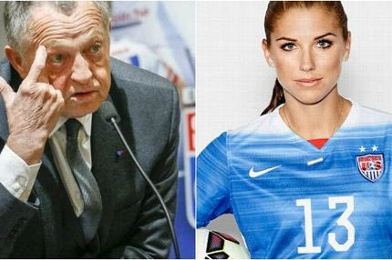 Ο 67χρονος πρόεδρος της Λιόν την… πέφτει διαδικτυακά σε 27χρονη σέξι παίκτρια των ΗΠΑ!