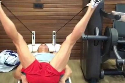 Έτσι γυμνάζει τα πόδια του ο Ρονάλντο