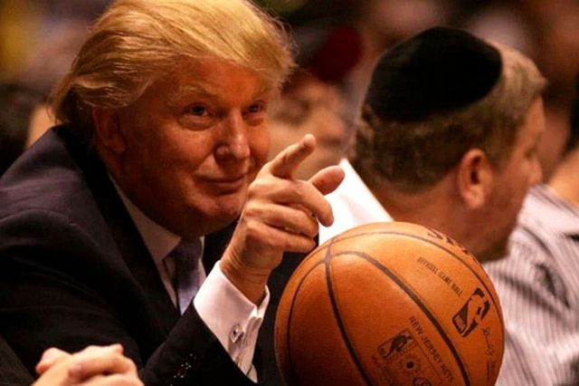 Δεν γουστάρει το μπάσκετ ο Τραμπ και το έδειξε!