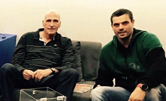 Ο Τσαρτσαρής παρέα με τον… τίμιο γίγαντα!