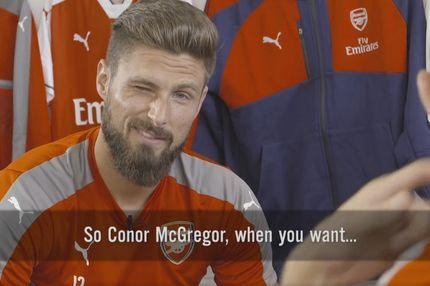 Ο Ζιρού προκάλεσε τον McGregor!