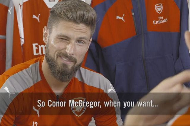 Ο Ζιρού προκάλεσε τον McGregor!