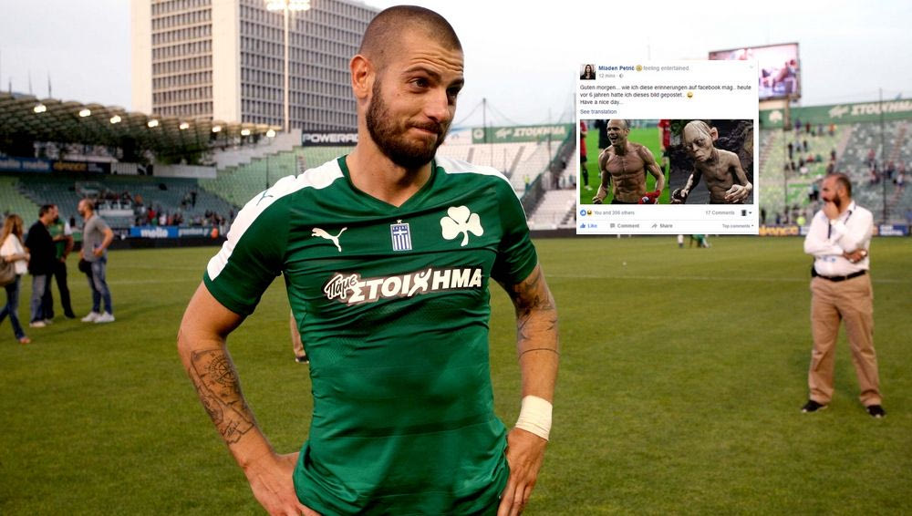 Επικό ποστ από Πέτριτς στο facebook