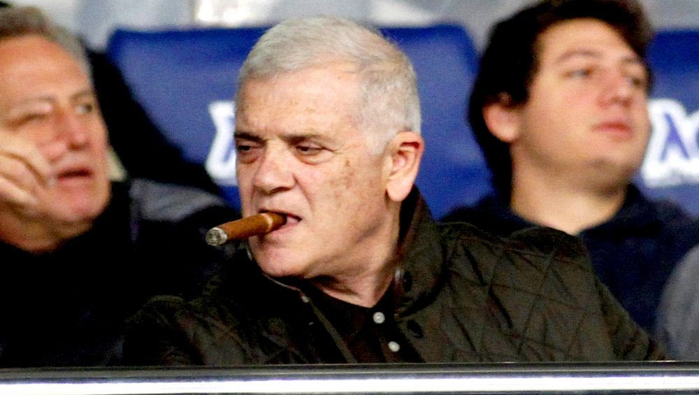 Πανό με νόημα για Μελισσανίδη στο ΟΑΚΑ