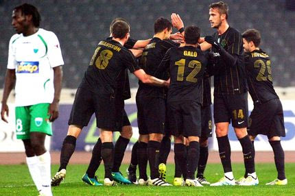 Πάρτι στο ΟΑΚΑ η ΑΕΚ, έριξε “τεσσάρα” στον Λεβαδειακό