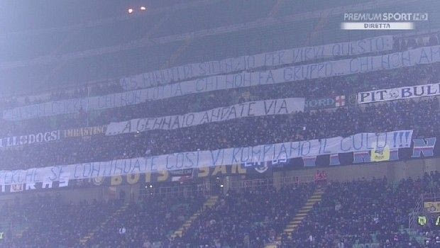 Οπαδοί της Ίντερ σε παίκτες: “θα σας γαμ@@@ τον κώ@@”