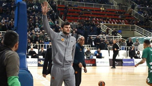 Αποθέωση στο ΟΑΚΑ για Αλεσάντρο Τζεντίλε