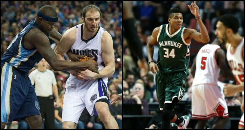 Το μοναδικό σόου που έδωσαν Αντετοκούνμπο και Κουφός