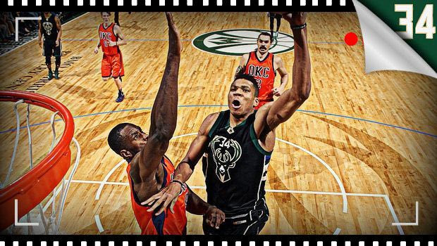 Τα 22 καλύτερα καλάθια του Αντετοκούνμπο στο NBA