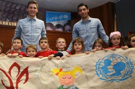 Ο Ολυμπιακός στο πλευρό των παιδιών όλου του κόσμου!