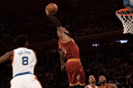 Αυτά τα κάνει ΜΟΝΟ ο Λεμπρόν!