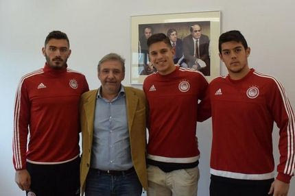 Η Κ20 του Ολυμπιακού υποδέχτηκε τρεις νέους επαγγελματίες