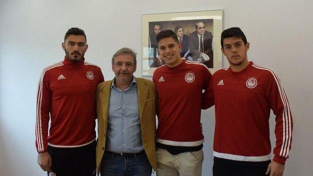 Η Κ20 του Ολυμπιακού υποδέχτηκε τρεις νέους επαγγελματίες