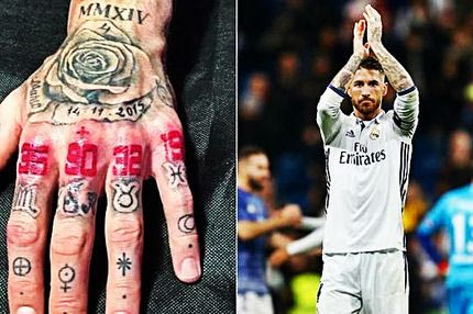 Η αινιγματική αποκάλυψη του Ράμος για τα νέα τατουάζ του