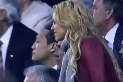 Έτσι έζησε το Clasico η Σακίρα!