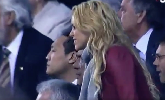 Έτσι έζησε το Clasico η Σακίρα!