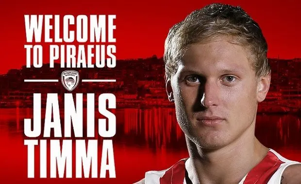 Ο Τίμα έγινε ο δεύτερος Λετονός του Ολυμπιακού