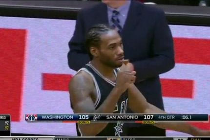 Ο Kawhi Leonard ΔΕΝ χαμογελάει