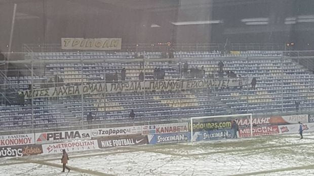 Το πανό της Original που τρολάρει το “ερχόμαστε” της ΑΕΚ