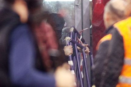 Παρολίγον επεισόδιο στο τέλος στη φυσούνα