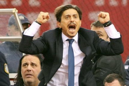 Οι πανηγυρισμοί Γιαννακόπουλου στο ΣΕΦ!