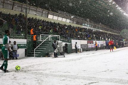 Ο άπαιχτος Παναθηναϊκός… χιονάνθρωπος!