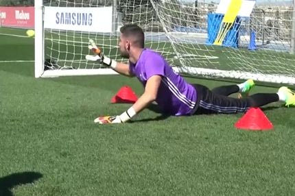 Βγήκαν τα μπαλάκια του τένις στην προπόνηση της Ρεάλ