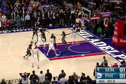 Buzzer beater και πάρτους κάτω τους Timberwolves