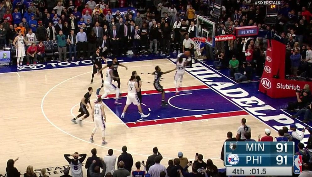 Buzzer beater και πάρτους κάτω τους Timberwolves