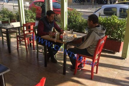 Με γύρο και μπακλαβά το γιόρτασε ο Μανόλο