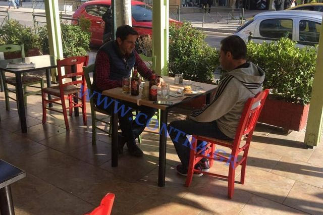 Με γύρο και μπακλαβά το γιόρτασε ο Μανόλο