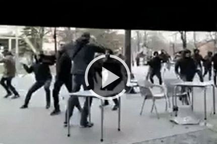 Ξύλο πριν από το Αλαβές-Μπάρτσα, ένας σοβαρά τραυματίας!