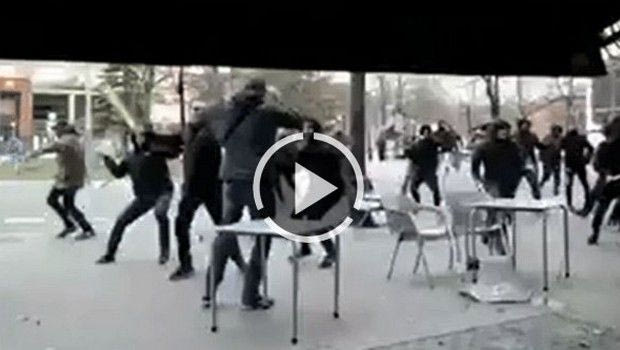 Ξύλο πριν από το Αλαβές-Μπάρτσα, ένας σοβαρά τραυματίας!