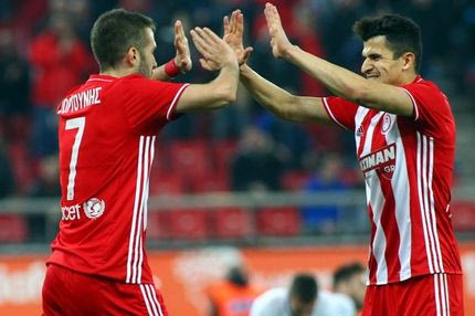 Άνετος ο Ολυμπιακός, 3-0 με Ηρακλή και στην κορυφή με +13