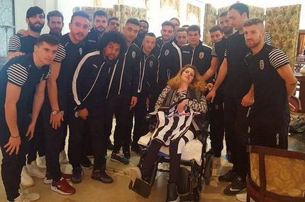 Χίλια μπράβο στον ΠΑΟΚ: πάντα κοντά στη Μυρτώ