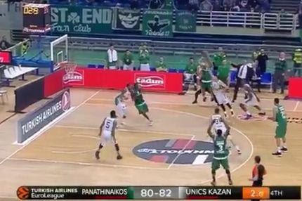 Το ΕΠΙΚΟ τρίποντο του Τζέιμς