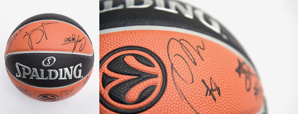 Δημοπρασίες Αγάπης: Υπογεγραμμένη μπάλα Euroleague BC Barcelona