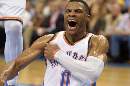 Τι τους θες τους 59 πόντους, Ράσελ. Καλύτερα triple-double…