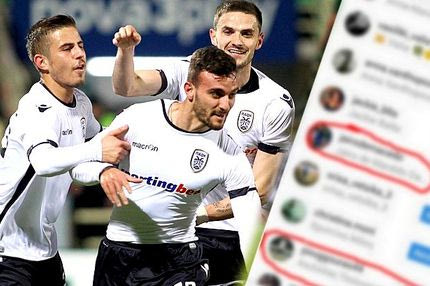 Οι εξηγήσεις των παικτών του ΠΑΟΚ για τα likes στην επίμαχη φωτογραφία