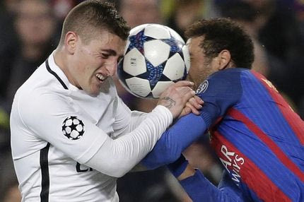 Ξενύχτι για δύο παίκτες της Παρί πριν από τη ρεβάνς με Μπαρτσελόνα