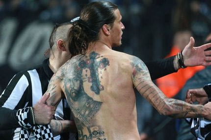 Σκόραρε και με τα σούπερ τατουάζ του ο Πρίγιοβιτς