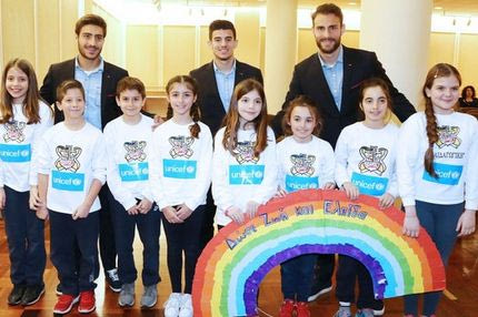 Ο Ολυμπιακός πάντα δίπλα στην UNICEF