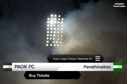 Τα εισιτήρια του ΠΑΟΚ-Παναθηναϊκός