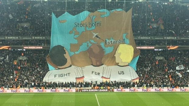 Το εκπληκτικό κορεό των φίλων της Μπεσίκτας