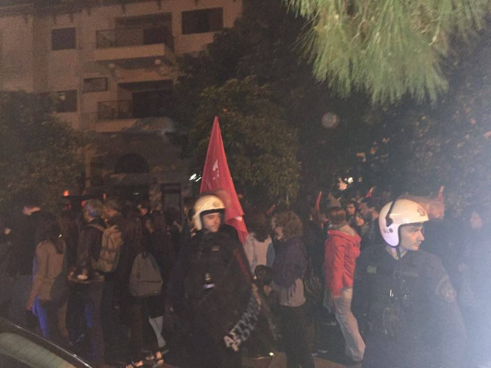 Ένταση με μέλη του ΑΝΤΑΡΣΥΑ και οπαδούς της ΑΕΚ